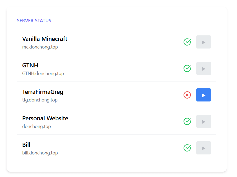 status.donchong.top screenshot