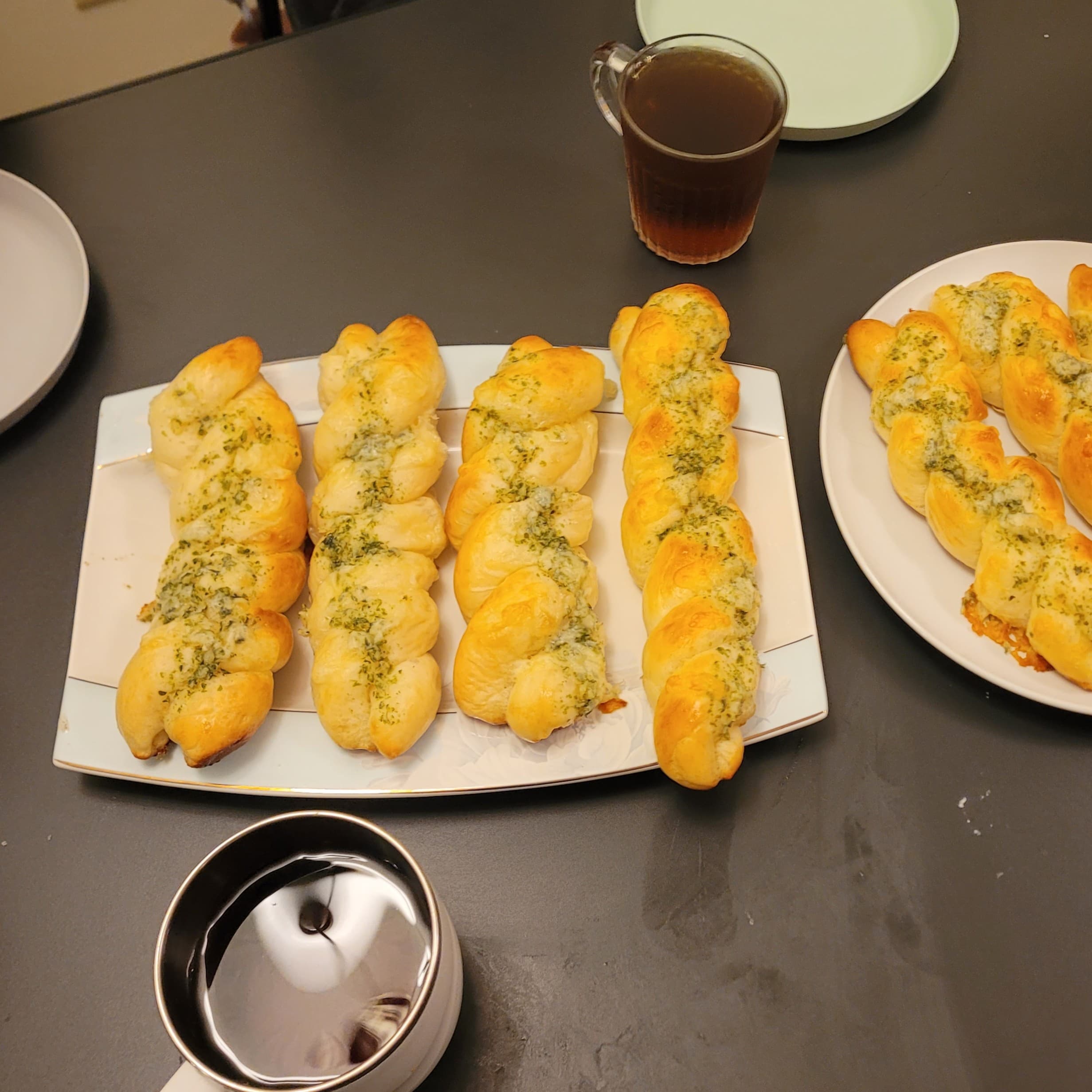 Garlic Bread Braids